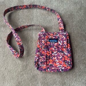 Kavu Colorful Camouflage Crossbody Bag